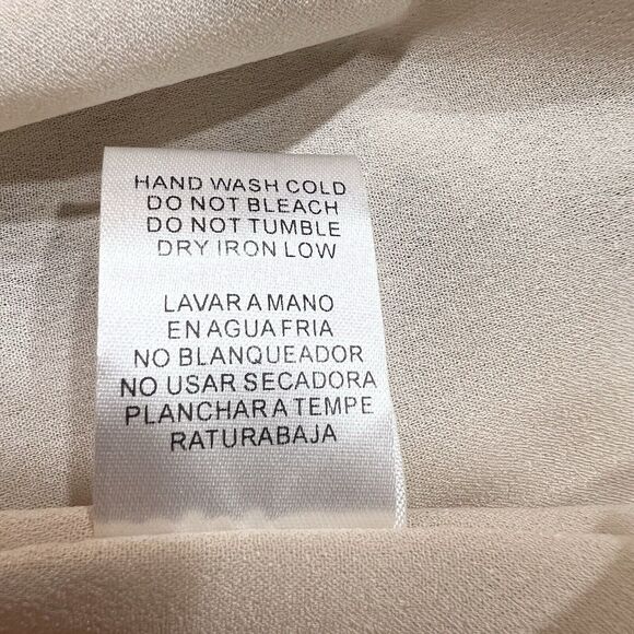 Aureum Sage Green Floral Tiered Ruffle Dress Sz S #AD1055 - Picture 11 of 11